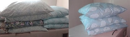 химчистка пуховых подушек